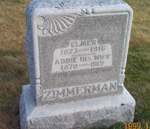 Elmer and Adeline &lrm;(Fowler)&lrm; Zimmerman