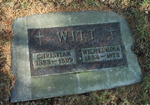 Christian F Witt and Welhelmina Zietlow