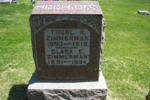 Thurl R and Clara &lrm;(Kryder)&lrm; Zimmerman
