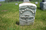 Franklin Adleman - Military Marker